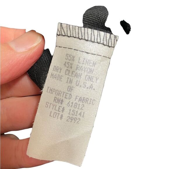 NWT DEPESHE Mode Black Linen Maxi Dress - Picture 6 of 6